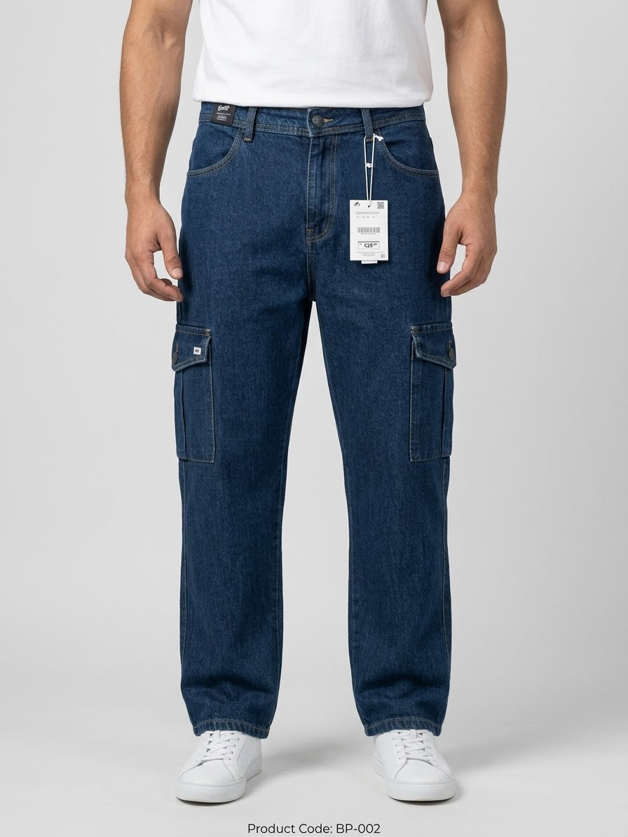 BAGGY DENIM CARGO (6pocket)