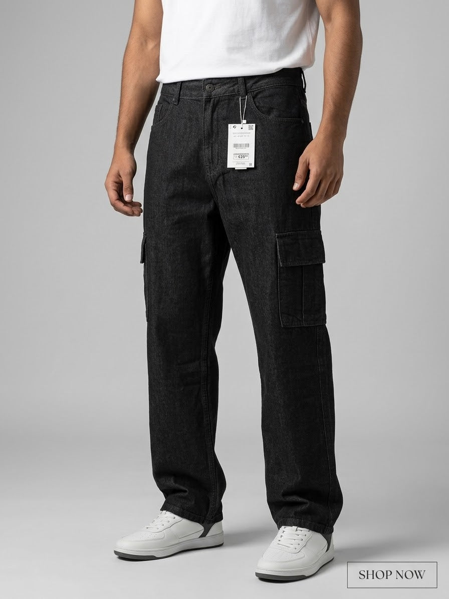 BAGGY DENIM CARGO (6pocket)