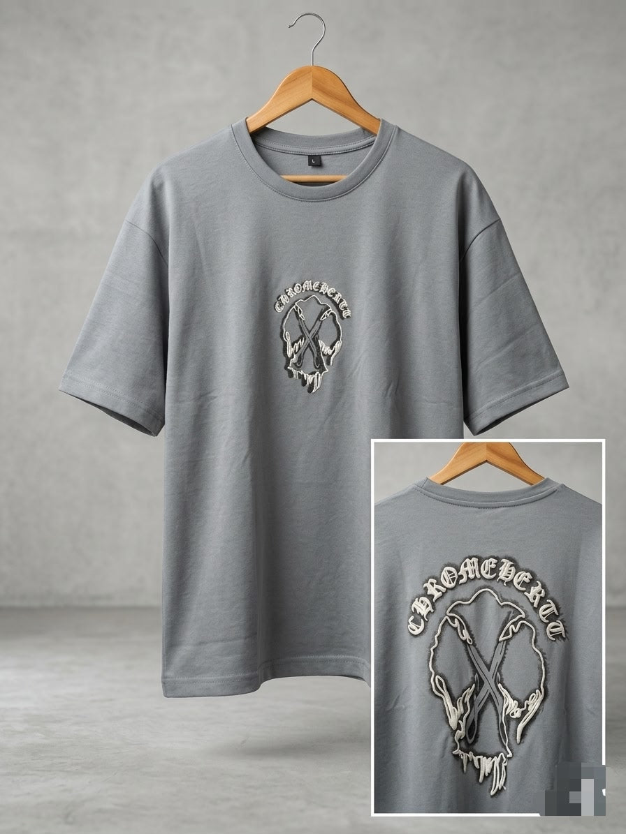 Drop Shoulder Terry Fabric 3D printed