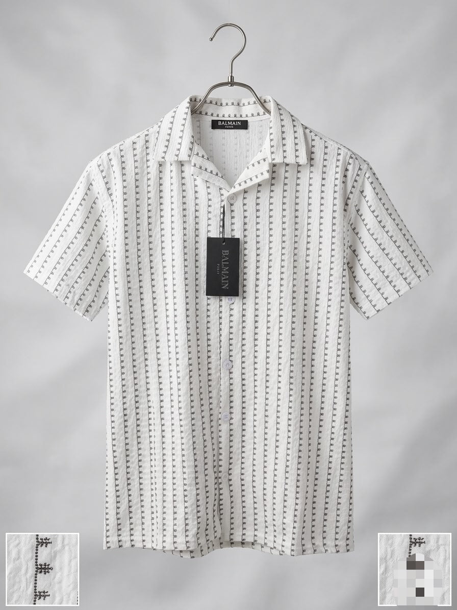 Coat Collar Boxy Fit Shirt
